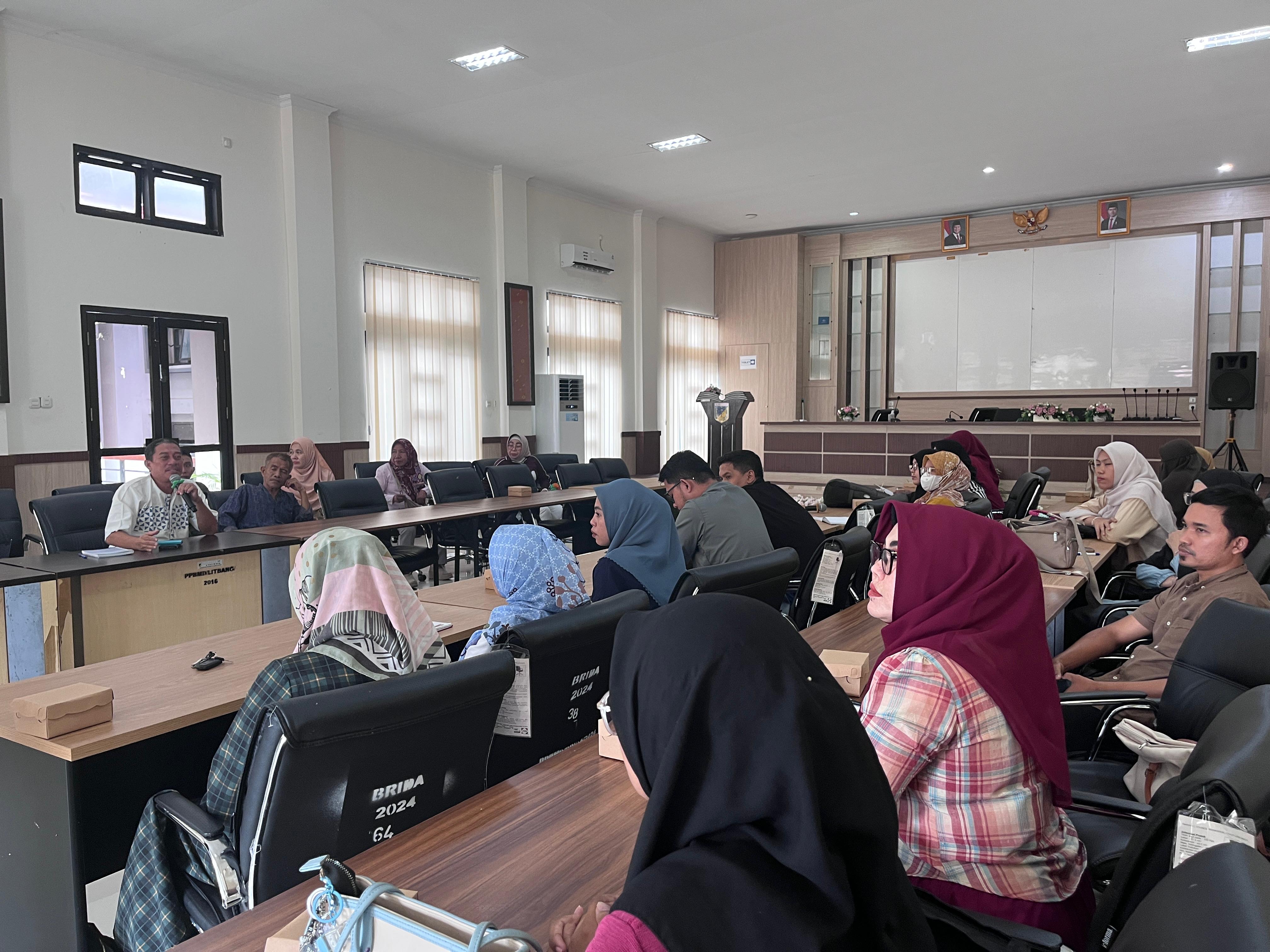 RSUD Undata Ikuti Focus Group Discussion Peningkatan Skor Kematangan Inovasi Daerah